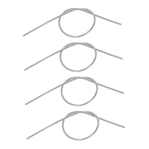 4 Stück Memory Draht Für Schmuck Kupferbeschichteter Federdraht Zur Armbandherstellung 02 X 21 Cm – Flexible Memory Federn Spule – Schmuckzubehör 4 Stück Memory Draht Für Schmuck Kupferbeschichteter Federdraht Zur Armbandherstellung 02 X 21 Cm – Flexible Memory Federn Spule – Schmuckzubehör von LALAFINA