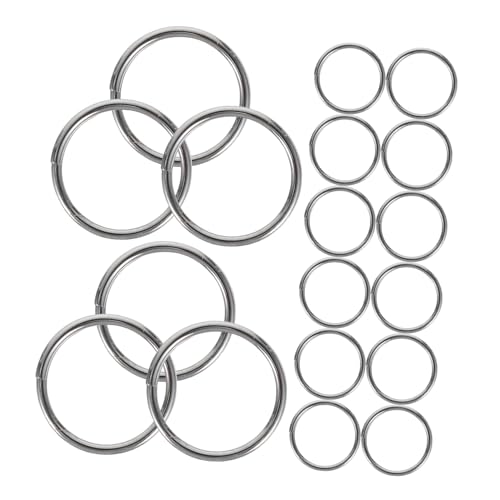500 Stück Biegeringe, Schmuckverschlüsse, Kleine Geteilte Schlüsselringe, Schlüsselanhänger, Verbindungsverschlüsse Für Halsketten, Armbänder, Ohrringe, Anhängerhalter, 500 Stück Biegeringe, Schmuckverschlüsse, Kleine Geteilte Schlüsselringe, Schlüsselanhänger, Verbindungsverschlüsse Für Halsketten, Armbänder, Ohrringe, Anhängerhalter, von LALAFINA