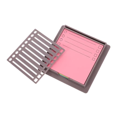 Haftnotizhalter Selbstklebender Notizblock Organizer Kompatibel Mit Notizblock Spender – Schreibtischzubehör Für Zuhause Schule Und Büro von LALAFINA