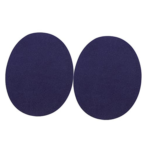 LALAFINA 1 Paar Patches zum Aufbügeln Ovale Flicken für Kleidung Jeans und Accessoires Dekorative Applikationen für Jacken Taschen und Mehr für Diy Projekte und Reparaturen Teiliges von LALAFINA