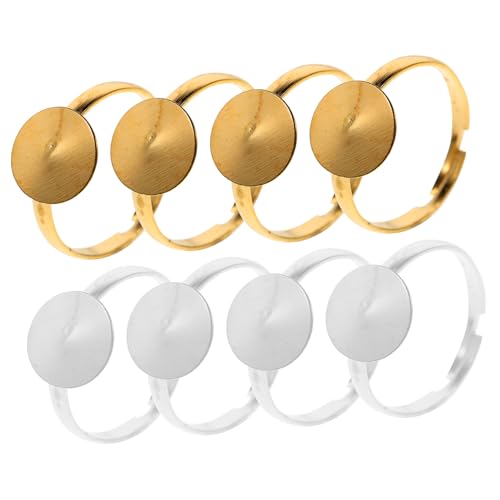 LALAFINA 1 Satz Diy Ringbasen Für Kreative Finger Ringe Verstellbare Schmuckrohlinge Hochwertigem Material Für Diy Ringherstellung Und Schmuckdesign 80 Stück LALAFINA 1 Satz Diy Ringbasen Für Kreative Finger Ringe Verstellbare Schmuckrohlinge Hochwertigem Material Für Diy Ringherstellung Und Schmuckdesign 80 Stück von LALAFINA