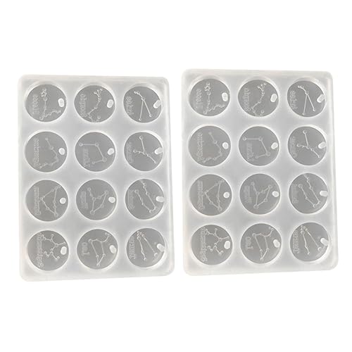 LALAFINA 1 Satz Epoxidharz Silikonformen Für Diy Schmuckherstellung Hochwertige Wiederverwendbare Gießform Für Kreative Bastelprojekte Flexibel Und Leicht Zu Reinigen Für 2 Stück LALAFINA 1 Satz Epoxidharz Silikonformen Für Diy Schmuckherstellung Hochwertige Wiederverwendbare Gießform Für Kreative Bastelprojekte Flexibel Und Leicht Zu Reinigen Für 2 Stück von LALAFINA