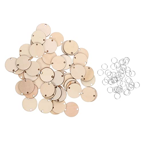 LALAFINA 1 Satz Holz Ausschnitte für Diy Dekoration Natürliche Holzscheiben für Kunsthandwerk Wanddeko für Karten Scrapbooking Erinnerungsprojekte von LALAFINA