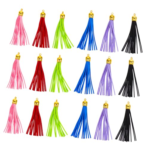 LALAFINA 1 Satz Kleine Quastenanhänger Handgefertigt Schlüsselanhänger Quasten Bunt Quasten Basteln Schlüsselanhänger Süß Selbst Schlüsselbund Herstellung Tasche Decors Pu-leder 32 Stück LALAFINA 1 Satz Kleine Quastenanhänger Handgefertigt Schlüsselanhänger Quasten Bunt Quasten Basteln Schlüsselanhänger Süß Selbst Schlüsselbund Herstellung Tasche Decors Pu-leder 32 Stück von LALAFINA