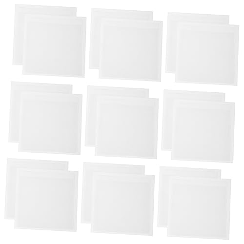 LALAFINA 1 Satz Lagerausweistasche Ort Karte Name Lagerung Schlüsselanhänger Mit Etiketten Hochstihl Hochwertige Verarbeitung Etikettentaschen Transparente Etikettenhülsen Pvc 20 Stück von LALAFINA