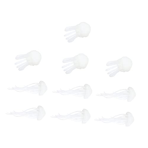 LALAFINA 1 Satz Mini Quallen Epoxidharz Füllmaterial Für Diy Schmuck Und Dekoration Handgefertigte Formen Für Kreative Bastelprojekte 10 Stück LALAFINA 1 Satz Mini Quallen Epoxidharz Füllmaterial Für Diy Schmuck Und Dekoration Handgefertigte Formen Für Kreative Bastelprojekte 10 Stück von LALAFINA