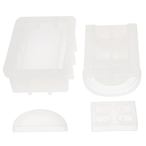 LALAFINA 1 Satz Schatzkastenform für Fondant Silikonhandwerksformen Formen aus Epoxidharz Silikon-Schatztruhe-Form zum Selbermachen Silikonform zum Gießen Kieselgel Weiß LALAFINA 1 Satz Schatzkastenform für Fondant Silikonhandwerksformen Formen aus Epoxidharz Silikon-Schatztruhe-Form zum Selbermachen Silikonform zum Gießen Kieselgel Weiß von LALAFINA