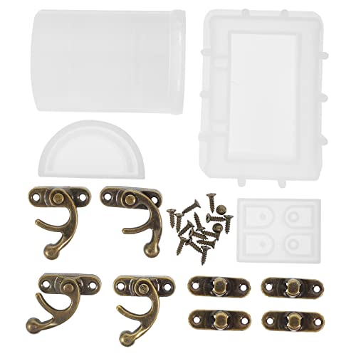 LALAFINA 1 Satz Silikonformen Selber Machen Fondant Schlüssel Diy Bastelform Für Epoxid-gießform Schmuckkästchen Handwerk Formenbau Wiederverwendbare Form Schatzkiste Diy Form Kieselgel LALAFINA 1 Satz Silikonformen Selber Machen Fondant Schlüssel Diy Bastelform Für Epoxid-gießform Schmuckkästchen Handwerk Formenbau Wiederverwendbare Form Schatzkiste Diy Form Kieselgel von LALAFINA