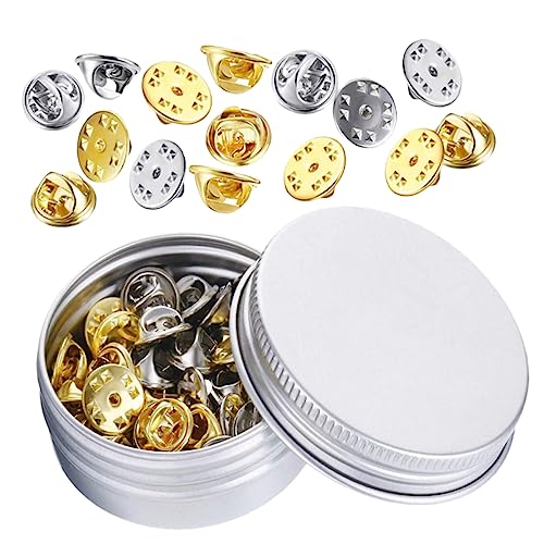 LALAFINA 1 Schachtel Brosche Abzeichen Abzeichen Schnalle Abzeichen Hersteller Rückseitiger Verschluss, Sichere Broschennadel Bausatz Magnetstift Zurück Ansteckblume Trans-pin Tasten Kupfer LALAFINA 1 Schachtel Brosche Abzeichen Abzeichen Schnalle Abzeichen Hersteller Rückseitiger Verschluss, Sichere Broschennadel Bausatz Magnetstift Zurück Ansteckblume Trans-pin Tasten Kupfer von LALAFINA