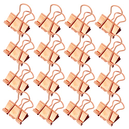 LALAFINA 1 Schachtel Teiliges Kleine Büroklammern aus Metallischem Roségold Lange Multifunktions Binder Clips mit Starker Klemmkraft Dekorative für Schnelles und Sicheres Befestigen von LALAFINA 1 Schachtel Teiliges Kleine Büroklammern aus Metallischem Roségold Lange Multifunktions Binder Clips mit Starker Klemmkraft Dekorative für Schnelles und Sicheres Befestigen von von LALAFINA