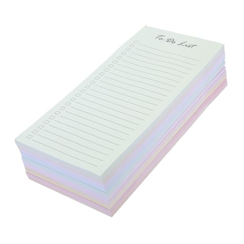 LALAFINA 10 Stück Bunte Haftnotizen mit Starker Klebkraft pro Block Selbstklebende Notizzettel in Macaron Farben als To Do Listen Notizblock und Organisationshilfe für Büro und Schule LALAFINA 10 Stück Bunte Haftnotizen mit Starker Klebkraft pro Block Selbstklebende Notizzettel in Macaron Farben als To Do Listen Notizblock und Organisationshilfe für Büro und Schule von LALAFINA