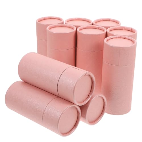 LALAFINA 10 Stück Runde Pappschachtel für Ätherische Öle und Lippenbalsam Papierverpackung Vielseitig Einsetzbar Sicher und Zuverlässig für und Kosmetik LALAFINA 10 Stück Runde Pappschachtel für Ätherische Öle und Lippenbalsam Papierverpackung Vielseitig Einsetzbar Sicher und Zuverlässig für und Kosmetik von LALAFINA