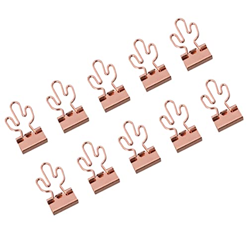 LALAFINA 10 Stück Teiliges Büroklammern aus im Kaktus Design Praktische Organizer Clips für Schule Büro und Zuhause von LALAFINA