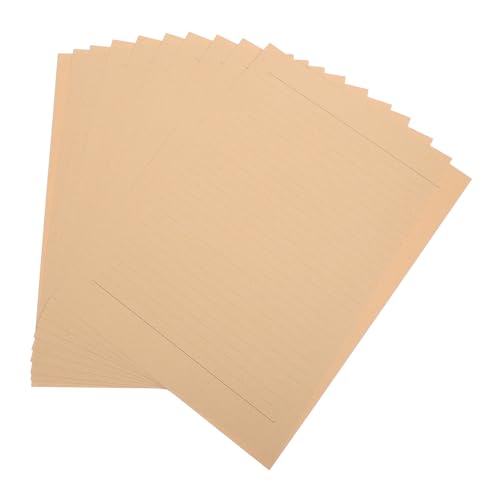 LALAFINA 100 Blatt Vintage Briefpapier Recycling Kraftpapier mit Pack Schreibpapier für Einladungen Notizen und Briefgestaltung Beidseitig Bedruckt Umweltfreundlich und Vielseitig LALAFINA 100 Blatt Vintage Briefpapier Recycling Kraftpapier mit Pack Schreibpapier für Einladungen Notizen und Briefgestaltung Beidseitig Bedruckt Umweltfreundlich und Vielseitig von LALAFINA