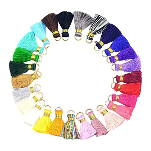 LALAFINA 100 Stück Mini Quasten Ohrringe Zubehör DIY Handgemachte Ornamente Hochwertigem Vielseitig Einsetzbare Quasten für Schlüsselanhänger Taschen und Schmuckgestaltung LALAFINA 100 Stück Mini Quasten Ohrringe Zubehör DIY Handgemachte Ornamente Hochwertigem Vielseitig Einsetzbare Quasten für Schlüsselanhänger Taschen und Schmuckgestaltung von LALAFINA