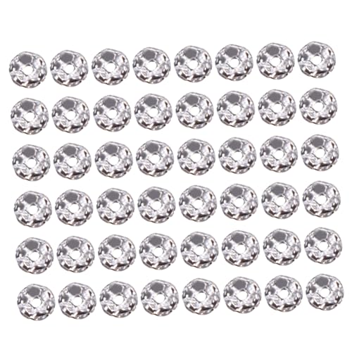 LALAFINA 100 Stück Runde Metallperlen Messing mit Beschichtung für Schmuckzubehör und Diy Projekte für Kreative Bastelarbeiten LALAFINA 100 Stück Runde Metallperlen Messing mit Beschichtung für Schmuckzubehör und Diy Projekte für Kreative Bastelarbeiten von LALAFINA