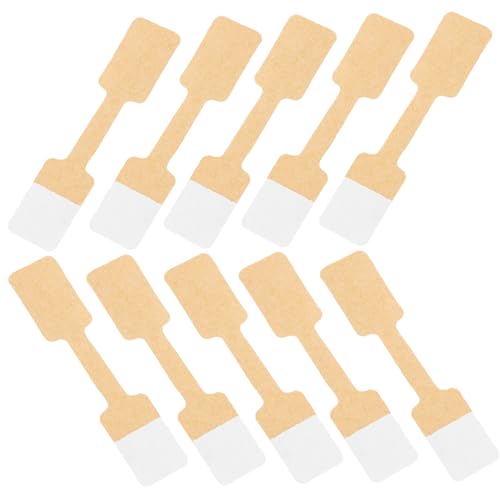 LALAFINA Einzelhandels-display-tags 100 Stück Selbstklebende Schmuckaufkleber Blanko Aufkleber für Schmuckhandwerk LALAFINA Einzelhandels-display-tags 100 Stück Selbstklebende Schmuckaufkleber Blanko Aufkleber für Schmuckhandwerk von LALAFINA