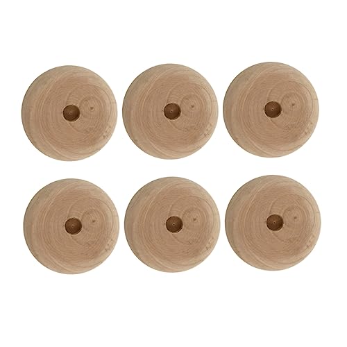 LALAFINA 10Stücke Holz Mini Für DIY Auto Handgemachte Bastelbedarf Für Spielzeugzubehör Für Autos Holz Für Projekte von LALAFINA