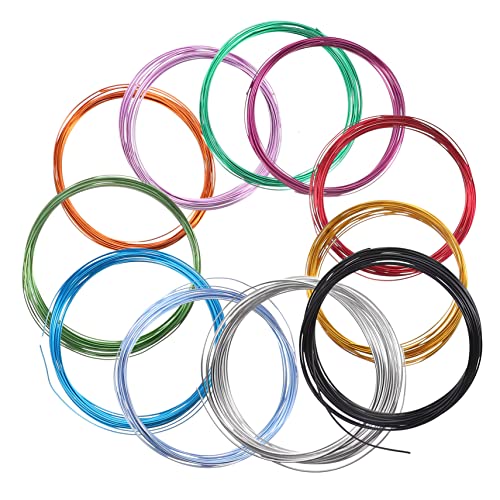 LALAFINA 12 Rollen Diy Aluminium Draht Material Verpackung Form Eloxiert Herstellung Draht Zum Basteln Bildhauerei Dünn Kabel Wohnung Handwerk Modellierdraht Aluminiumdraht Zufällige Farbe LALAFINA 12 Rollen Diy Aluminium Draht Material Verpackung Form Eloxiert Herstellung Draht Zum Basteln Bildhauerei Dünn Kabel Wohnung Handwerk Modellierdraht Aluminiumdraht Zufällige Farbe von LALAFINA