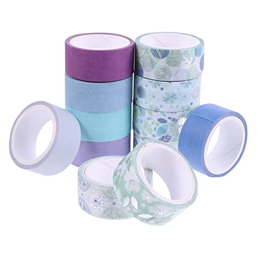 LALAFINA 12 Rollen Diy Washi Tape Set Dekoratives Klebeband für Scrapbooking Handwerk Journaling Leicht Abreißbar Hinterlässt Kleber für Kreative Projekte LALAFINA 12 Rollen Diy Washi Tape Set Dekoratives Klebeband für Scrapbooking Handwerk Journaling Leicht Abreißbar Hinterlässt Kleber für Kreative Projekte von LALAFINA