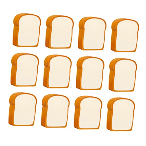 LALAFINA 12 Stück Cartoon Toast Radiergummis Lustige Tragbare Eraser für Kreative Schreibwaren für Schüler Leuchtende Farben für Zeichnungen und Notizen LALAFINA 12 Stück Cartoon Toast Radiergummis Lustige Tragbare Eraser für Kreative Schreibwaren für Schüler Leuchtende Farben für Zeichnungen und Notizen von LALAFINA
