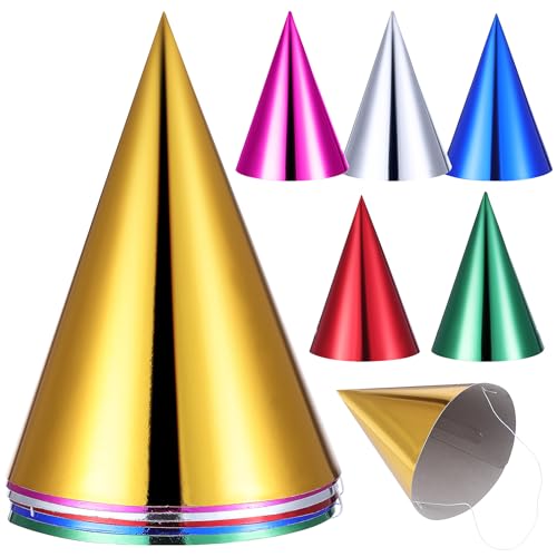 LALAFINA 12 Stück Partyhüte Partyhüte Kindergeburtstag Set Geburtstagsfeier Kegelhüte Bunte Geburtstagsfeierhüte für Geburtstag Festival Dekoration LALAFINA 12 Stück Partyhüte Partyhüte Kindergeburtstag Set Geburtstagsfeier Kegelhüte Bunte Geburtstagsfeierhüte für Geburtstag Festival Dekoration von LALAFINA