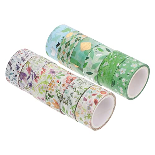 LALAFINA 12 Stück Teiliges Diy Washi Tape Selbstklebende Dekorative Klebebänder für Journaling Scrapbooking und Kreative Bastelprojekte für Handbücher und Verpackungen LALAFINA 12 Stück Teiliges Diy Washi Tape Selbstklebende Dekorative Klebebänder für Journaling Scrapbooking und Kreative Bastelprojekte für Handbücher und Verpackungen von LALAFINA