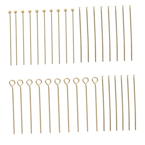 LALAFINA 150 Stück Förmige und Kugelkopf Pins für Diy Schmuckherstellung für Ohrringe Armbänder und Anhänger LALAFINA 150 Stück Förmige und Kugelkopf Pins für Diy Schmuckherstellung für Ohrringe Armbänder und Anhänger von LALAFINA