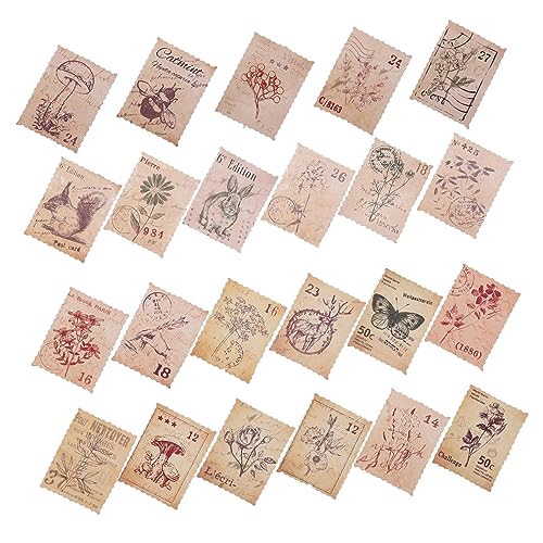 LALAFINA 184 Stück Handbuch Aufkleber Dekorative Briefmarken Sticker für Scrapbooking Geschenktüten und Umschläge Selbstklebend Vielseitig Einsetzbar LALAFINA 184 Stück Handbuch Aufkleber Dekorative Briefmarken Sticker für Scrapbooking Geschenktüten und Umschläge Selbstklebend Vielseitig Einsetzbar von LALAFINA