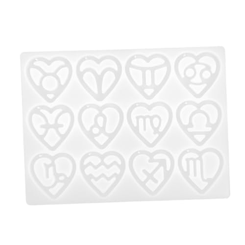 LALAFINA 1Stück Sterne Silikonform für DIY Schmuck Herzform Gießform für Konstellationsanhänger Hängende Dekorationen und Einfache Anwendung für Anfänger und Profis LALAFINA 1Stück Sterne Silikonform für DIY Schmuck Herzform Gießform für Konstellationsanhänger Hängende Dekorationen und Einfache Anwendung für Anfänger und Profis von LALAFINA