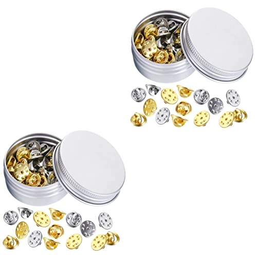 LALAFINA 2 Boxen Brosche Abzeichen Abzeichen Schnalle Pin-keeper Ansteckblume Insignien Magnetrücken Für Stifte Boutonniere Pins Etikett Pin-abzeichen Pinnwände Abzeichen Hersteller Kupfer LALAFINA 2 Boxen Brosche Abzeichen Abzeichen Schnalle Pin-keeper Ansteckblume Insignien Magnetrücken Für Stifte Boutonniere Pins Etikett Pin-abzeichen Pinnwände Abzeichen Hersteller Kupfer von LALAFINA
