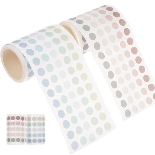 LALAFINA Runde Punktaufkleber Aus Pp-material Sicher Reißfest Exquisites Design für Scrapbooking-bastelprojekte. LALAFINA Runde Punktaufkleber Aus Pp-material Sicher Reißfest Exquisites Design für Scrapbooking-bastelprojekte. von LALAFINA