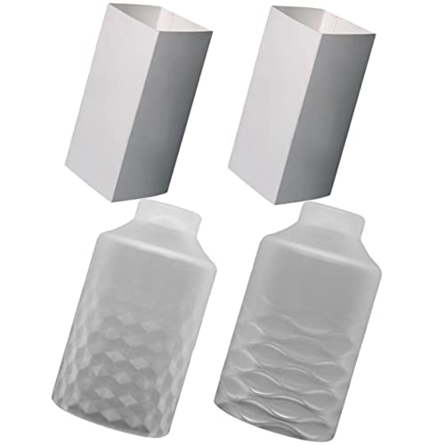 LALAFINA 2 Sätze Diy Silikon Kerzenformen Flexible Aromakerzen Gießformen für Duftende Kerzen Einfach zu Verwenden Demoulden für Handwerksprojekte von LALAFINA
