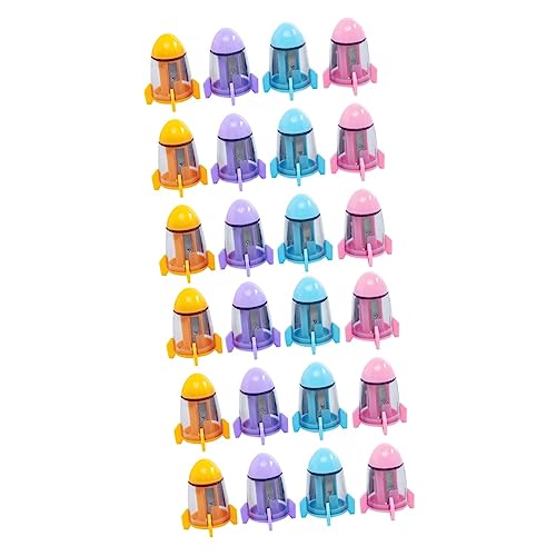 LALAFINA 2 Sätze Hand Bleistiftspitzer Im Raketen Design Anspitzer Für Schule Und Zuhause Erhältlich Ergonomisch Und Zeitsparend 12 Stücke * 2 LALAFINA 2 Sätze Hand Bleistiftspitzer Im Raketen Design Anspitzer Für Schule Und Zuhause Erhältlich Ergonomisch Und Zeitsparend 12 Stücke * 2 von LALAFINA