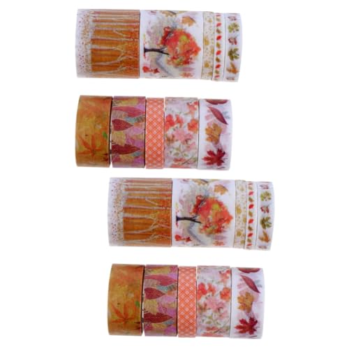 LALAFINA 2 Sätze Handkonto Aufkleber Set Scrapbook Journaling Farbige Streifen Klebeband Für Feiertagsdekoration Selbstklebende Washi Klebebänder Klebeband Zum Verpacken 2 Boxen * 2 LALAFINA 2 Sätze Handkonto Aufkleber Set Scrapbook Journaling Farbige Streifen Klebeband Für Feiertagsdekoration Selbstklebende Washi Klebebänder Klebeband Zum Verpacken 2 Boxen * 2 von LALAFINA