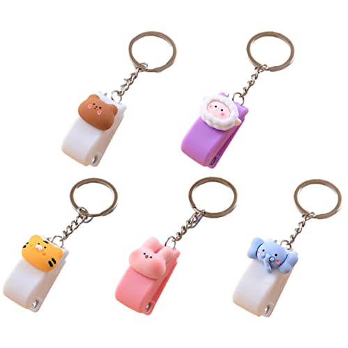 LALAFINA 2 Sätze Hefter Mini Schlüsselbundhefter Schreibwaren Mini-hefter-schlüsselanhänger Hefter Für Den Schreibtisch Schule Schlüsselringe Abs Colorful 5 Stücke * 2 LALAFINA 2 Sätze Hefter Mini Schlüsselbundhefter Schreibwaren Mini-hefter-schlüsselanhänger Hefter Für Den Schreibtisch Schule Schlüsselringe Abs Colorful 5 Stücke * 2 von LALAFINA