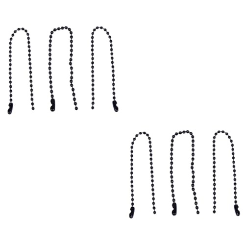 LALAFINA 2 Sätze Kugelkette Glänzender Oberfläche Einstellbare Bead Chain Für Diy Bekleidungsaccessoires Und Bastelprojekte Farbige Tag Kette 100 Stück * 2 LALAFINA 2 Sätze Kugelkette Glänzender Oberfläche Einstellbare Bead Chain Für Diy Bekleidungsaccessoires Und Bastelprojekte Farbige Tag Kette 100 Stück * 2 von LALAFINA