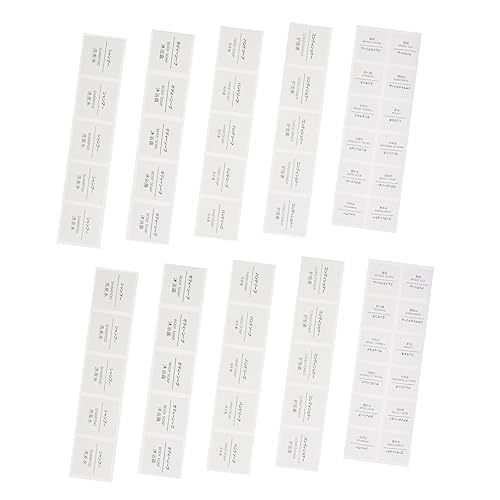 LALAFINA 2 Sätze Selbstklebende Wasserfeste Für Flaschen Klassifizierungsaufkleber Für Kosmetik Shampoo Und Duschgel Für Verschiedene Und Anwendungen 50 Blätter * 2 LALAFINA 2 Sätze Selbstklebende Wasserfeste Für Flaschen Klassifizierungsaufkleber Für Kosmetik Shampoo Und Duschgel Für Verschiedene Und Anwendungen 50 Blätter * 2 von LALAFINA