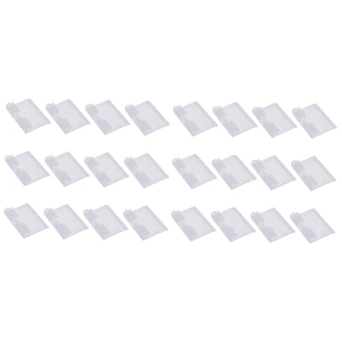 LALAFINA 2 Sätze Transparente Preisschilder Für Supermarktregale Einfache Handhabung Diy Preisetikettenhalter Für Geschäfte Und Zuhause Wetterfest Und Langlebig 30 Stück * 2 von LALAFINA