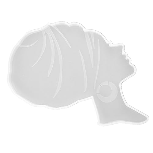 LALAFINA 2 Stck. Silikonform Untersetzer Damenform Gießform für Kreative Diy Projekte Geeignet für Becher Tassen und Kunstwerke für Tischdekoration und Handwerk von LALAFINA