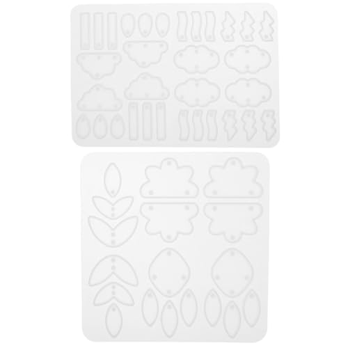 LALAFINA 2 Stück Diy Schmuckherstellung Wolken Design Epoxidharz Formen für Handgemachten Schmuck LALAFINA 2 Stück Diy Schmuckherstellung Wolken Design Epoxidharz Formen für Handgemachten Schmuck von LALAFINA