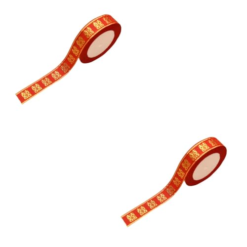 LALAFINA 2 Stück Geschenkband Hochzeit Blumenband Blumengirlande Dekorationen Selbstklebende Tapete Chinesisches Schriftzeichen Hochzeitszeremonie Dekorationen Bänder Zum LALAFINA 2 Stück Geschenkband Hochzeit Blumenband Blumengirlande Dekorationen Selbstklebende Tapete Chinesisches Schriftzeichen Hochzeitszeremonie Dekorationen Bänder Zum von LALAFINA