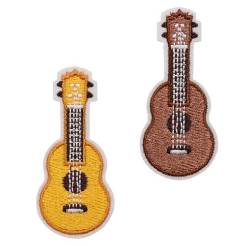 LALAFINA 2 Stück Gitarre Aufnäher Kreative Stickerei für Kleidung Diy Flicken Dekorative Applikationen für Modeaccessoires und Persönliche Projekte LALAFINA 2 Stück Gitarre Aufnäher Kreative Stickerei für Kleidung Diy Flicken Dekorative Applikationen für Modeaccessoires und Persönliche Projekte von LALAFINA
