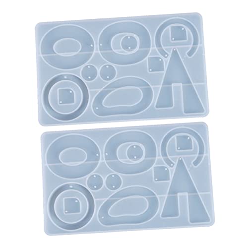 LALAFINA 2 Stück Ohrring Silikonform Ohrringzubehör Für Die Schmuckherstellung Ohrringe Uv Diy Bastelform Form Epoxidharz Silikonform Selber Machen Diy-form Weiß Kieselgel LALAFINA 2 Stück Ohrring Silikonform Ohrringzubehör Für Die Schmuckherstellung Ohrringe Uv Diy Bastelform Form Epoxidharz Silikonform Selber Machen Diy-form Weiß Kieselgel von LALAFINA