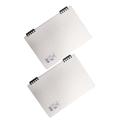 LALAFINA 2 Stück Schreibnotizbuch mit PP Cover Multifunktionales Lose Notizbuch für Büro Schule und Zuhause für Studenten und Kreative Planer LALAFINA 2 Stück Schreibnotizbuch mit PP Cover Multifunktionales Lose Notizbuch für Büro Schule und Zuhause für Studenten und Kreative Planer von LALAFINA