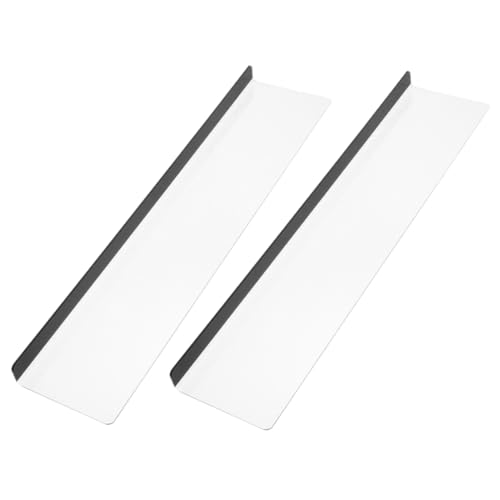 LALAFINA 2 Stück Transparente Monitor Memo Boards Acryl Notizhalter für Computer Schreibtischzubehör und Vielseitige Erinnerungstafeln für Büro und Home Office von LALAFINA