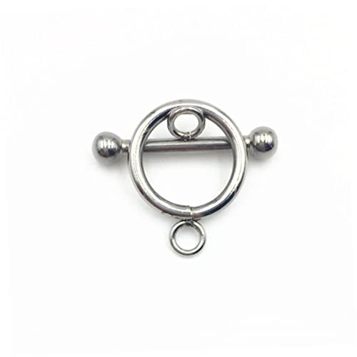 LALAFINA 20 Sätze DIY Schmuckverschluss Toggle Verschlüsse für Armbänder und T Klip und O Ringe für Schmuckherstellung von LALAFINA