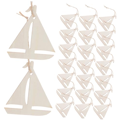LALAFINA 20 Stück Blanko Holzanhänger für Diy Projekte Dekoration und Kreative Bastelideen für Zuhause und Partys LALAFINA 20 Stück Blanko Holzanhänger für Diy Projekte Dekoration und Kreative Bastelideen für Zuhause und Partys von LALAFINA