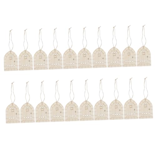 LALAFINA 20 Stück Holzanhänger Diy Hängedekoration Kreative Ornamente für Tür Fenster und Partys Langlebige Holzverzierungen für Besondere Anlässe LALAFINA 20 Stück Holzanhänger Diy Hängedekoration Kreative Ornamente für Tür Fenster und Partys Langlebige Holzverzierungen für Besondere Anlässe von LALAFINA