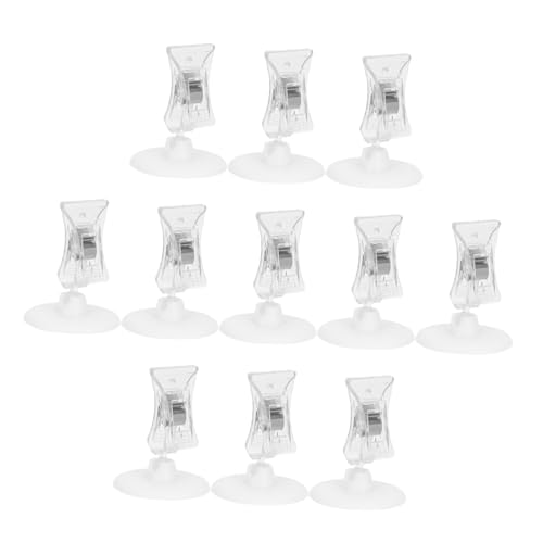 LALAFINA 20 Stück Teiliges Kunststoff Display Clips für Preisschilder und Werbeetiketten Leichter und Stabiler Halter mit Rundem Sockel Kompatibel mit Standardpapier für Regale und Tabletts LALAFINA 20 Stück Teiliges Kunststoff Display Clips für Preisschilder und Werbeetiketten Leichter und Stabiler Halter mit Rundem Sockel Kompatibel mit Standardpapier für Regale und Tabletts von LALAFINA